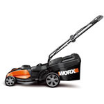 WORX WG787 17-Inch 24-Volt Cordless Lawn Mower with IntelliCut